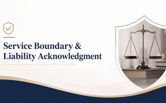 Service Boundary & Liability Acknowledgment