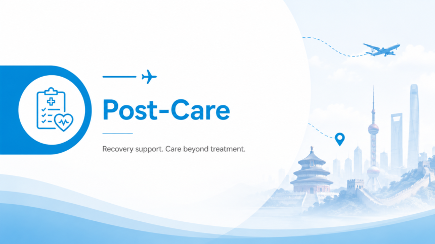 Continued medical support after your departure from China